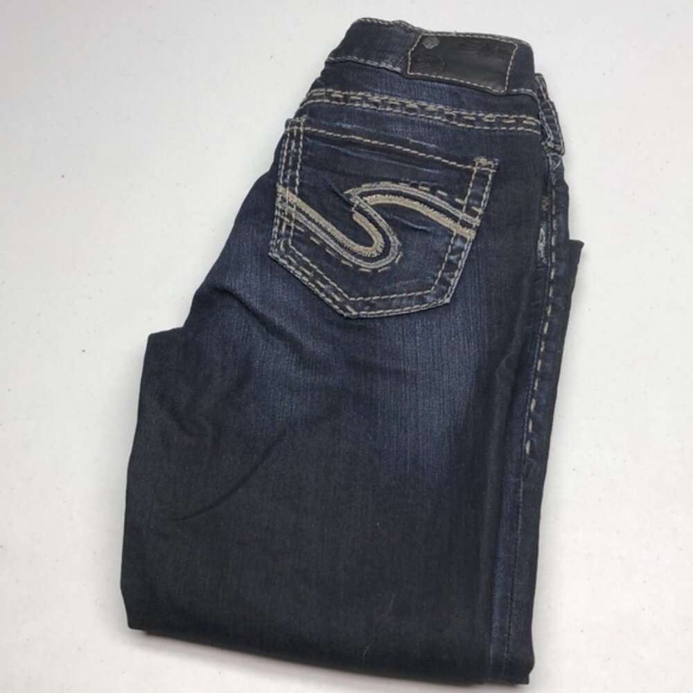 SILVER SUKI BABY BOOT JEANS 24x31⭐️